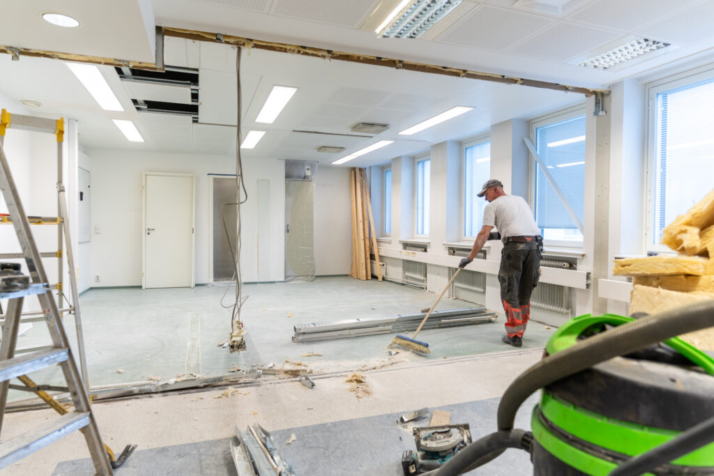 Etusivu 9 Yliopistonkadun tilan remontti